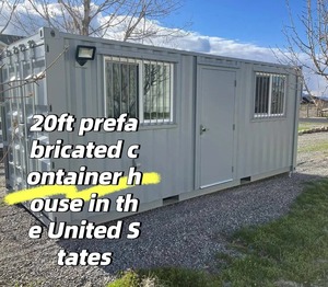 Customizable Flat Pack Container <strong>House</strong> Prebuilt U.<strong>S</strong>. Design for Outdoor Office or Toilet Use - Product Image 1
