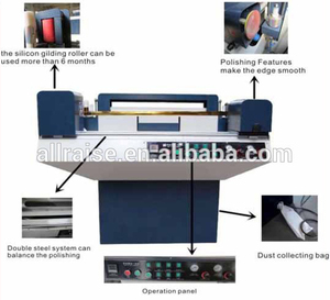 Allraise Book Album Edge <strong>Hot</strong> <strong>Foil</strong> <strong>Stamping</strong> Printing Gilding <strong>Machine</strong> Edge Gilding <strong>Machine</strong>