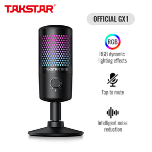 Para Takstar Studio Equipment DJ Auriculares Monitor Altavoz Kit USB Audio Interfaces Micrófono de escritorio Tarjeta de sonido en vivo - Product Image 2
