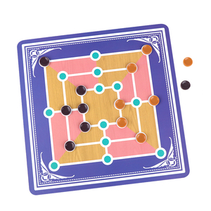 批发高品质的孩子玩100在1桌面策略互动板Ludo游戏集 - Product Image 4