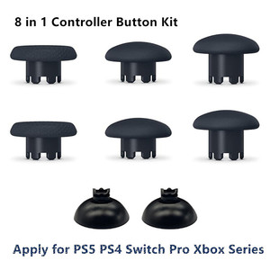 Syytech ชุดปุ่ม8 in 1สำหรับ PS5 PS4 PlayStation 5 4 SWITCH Pro Xbox Series จอยสติ๊กชุดซ่อม - Product Image 2
