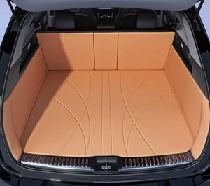2024 Tesla Model 3 <strong>Trunk</strong> Mat &amp; Frunk Mat Sports Style Leather Car Floor Liner Surrounding the Entire <strong>Trunk</strong> Compatible with ID4 - Product Image 2