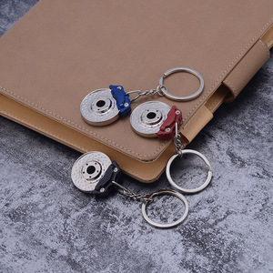 พวงกุญแจเบรคแผ่นดิสก์สำหรับรถยนต์ชิ้นส่วนอะไหล่รถยนต์ KEYFOB อะไหล่รถยนต์พวงกุญแจรถยนต์ของขวัญรถยนต์พวงกุญแจเบรคโรเตอร์ - Product Image 2