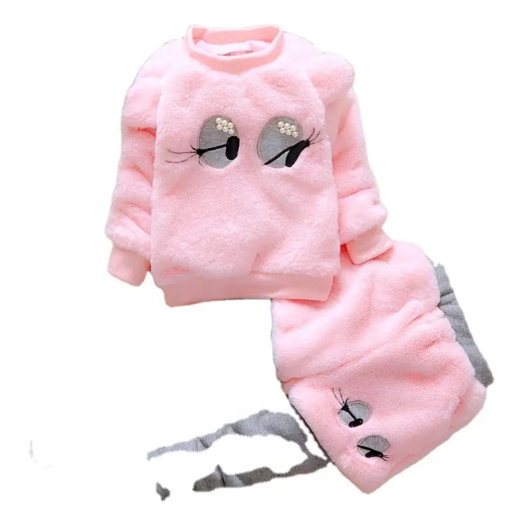 Kleinkind Baby Mädchen Herbst Kleidung Baby Winter Wear Fashion Set Neueste Mädchen Kleidung 2PCS Kinder Kleinkind Kleidung