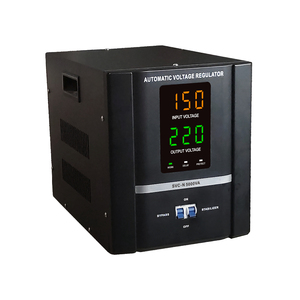 Yüksek hassasiyetli SVC 5kVA AC tek fazlı otomatik voltaj regülatörü sabitleyici - Product Image 3