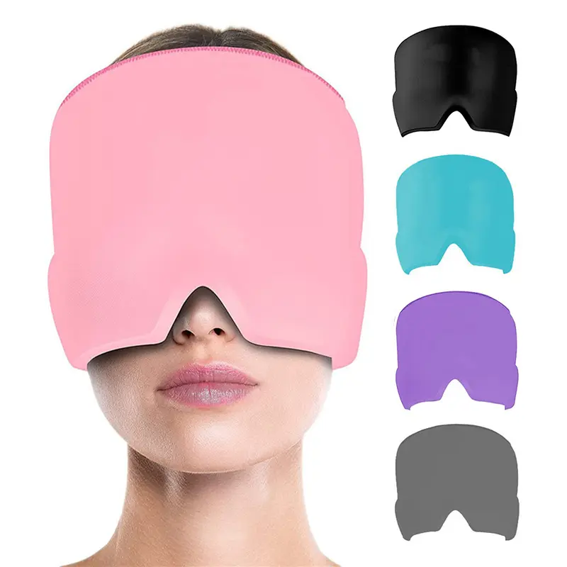 Masque de maternité anti-stress pour les yeux bouffants, compresse contre le froid