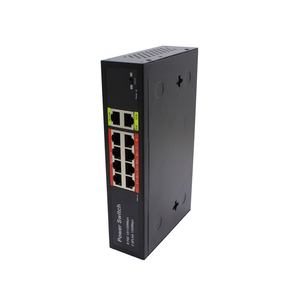 OEM/ODM POE Switch 100Mbps 8 puertos ancho de banda para sistema de cámara CCTV 10/100Base-T 8 puertos POE Network Switch DC48V - Product Image 2