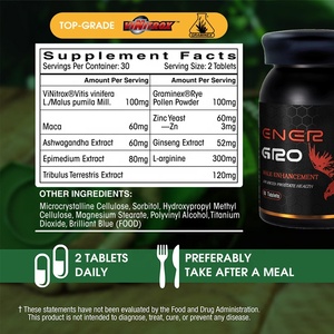 Bờ biển vàng Thảo dược bổ sung cho nam giới epimedium chiết xuất Ashwagandha chiết xuất máy tính bảng - Product Image 5