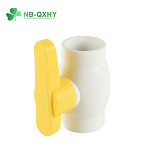 厂家批发1/2英寸-4英寸全尺寸定制彩色聚氯乙烯阀门水连接用塑料球阀 - Product Image 6