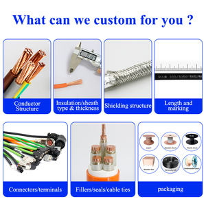3/4/5/6/8/10 çekirdek 12 çekirdekli korumalı sinyal kontrol kablosu 14awg 18awg RVVP 4x1mm PVC 3C çok çekirdekli 14 teller 20 22 24 26 28awg - Product Image 5