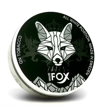 Prix de gros d'usine White Fox Snus All White Slim Portion Snus Boîte d'emballage