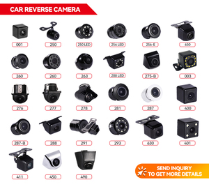 <strong>8</strong> LED Car <strong>Reverse</strong> Backup Camera Waterproof Parking Assistance With 1080p Resolution CMOS Image <strong>Sensor</strong> Rear View Backup Camera - Product Image 6