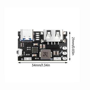 リチウム電池5V充電放電統合モジュールタイプC入出力USB出力パワーバンクDiyモジュール - Product Image 4