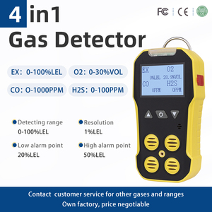 Analizzatori di Gas Lango CO2 H3S O2 NH3 per un monitoraggio accurato allarme multi sensore di gas rilevatore analizador de Gas - Product Image 3