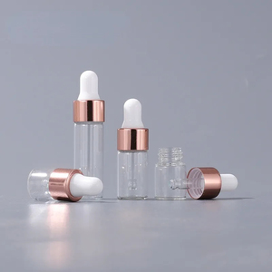 Free Sample 1ml <strong>2ml</strong> 3ml 5ml Custom Printed Mini <strong>Empty</strong> Glass Pipette Cosmetics Packaging Glass <strong>Dropper</strong> <strong>Bottle</strong> - Product Image 3