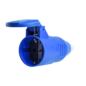 多用途插座ZZ012 2P 220V 16A IP44双芯防水电源插头插座 - Product Image 2