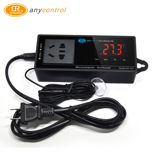 RINGDER AC-112 16-40C Digital reptil controlador de temperatura termostato con Sensor externo en/de regulador precio - Product Image 4