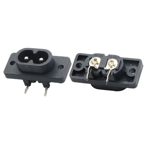 ACソケット250V2.5A iec電源ソケットレセプタクル (ヒューズ付き) - Product Image 1