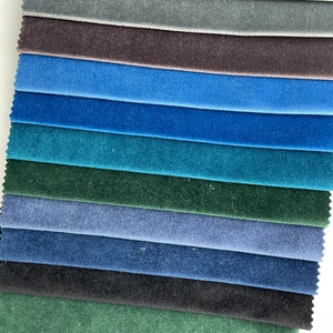 耐撕裂德国天鹅绒工厂定制家用纺织品平纹实心面料 - Product Image 4