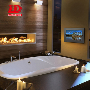 Espejo inteligente de baño con pantalla táctil de 21,5 pulgadas directo de fábrica con sistema Android Wifi espejo de TV con luz LED de cristal - Product Image 5
