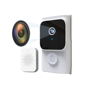 Прямая Продажа с фабрики 1080P Wi-Fi видеодомофон домофон цветная металлическая наружная Водонепроницаемая камера с ночным видением TCP сеть - Product Image 1