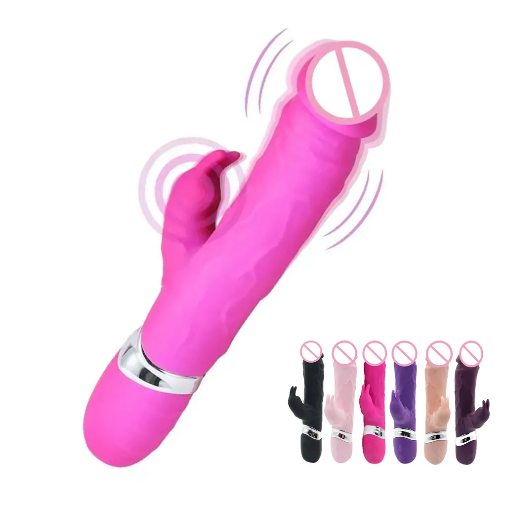 Preço de fábrica pênis artificial masturbando vibrador fêmea adulto brinquedo do sexo estimulador realista coelho vibrador para a mulher