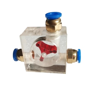 OPEN-SMART Acrylic Flow Meter G1/4 Thread Water Cooling <strong>System</strong> Coolant Filter Indicate <strong>Computer</strong> Cooler Fittings 2-Way Holes - Product Image 6