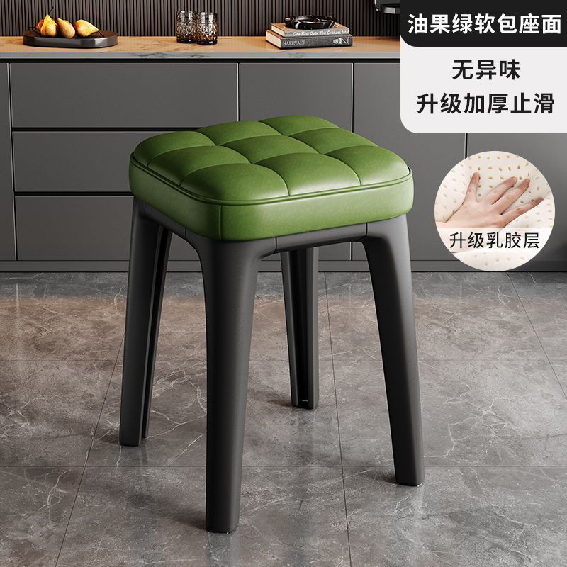 Green leather