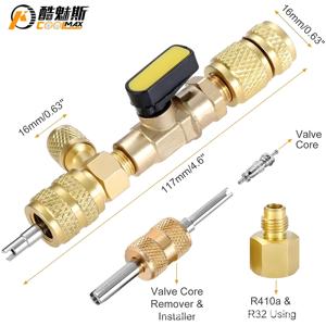 バルブコア取り外しツールエアコン冷媒スプール交換ツールセットエアコン修理ツールキット12vACユニット