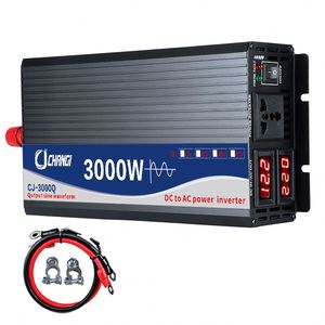 48v输入3000瓦纯正弦波汽车逆变器，110Vdc至220Vac输出单/双/三频选项OEM支持