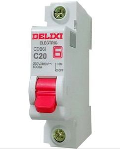 Mini Disyuntor de alta calidad con caja moldeada de reinicio manual de doble Polo 2P MCB garantizada - Product Image 2