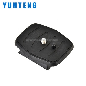 YUNTENGユニバーサル1/4クイックリリースプレートクランプカメラ取り付けアダプターパーツ三脚ヘッド交換用ベースプレートアタッチメント、1PC - Product Image 2