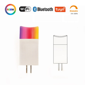 Açık peyzaj ışığı BT Tuya kontrol RGB dim akıllı Wifi RGBW MR11 Led ampul Spot işık Led akıllı ampul Alexa lamba - Product Image 5