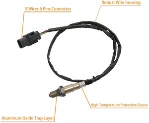 Ramainer LSU 4,9 Lambda de banda ancha O2 Sensor de oxígeno de banda ancha oxígeno Sensor Lambda LSU4.9 para PLX UEGO AEM 30-2004 - Product Image 4