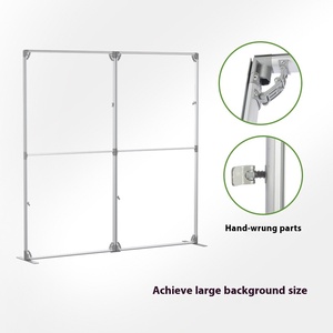 1000X2400 katlanabilir <span class=keywords><strong>LED</strong></span> ekran bez çerçeve hızlı kaldırmak ve taşımak için dayanıklı 'n' kez kullanın