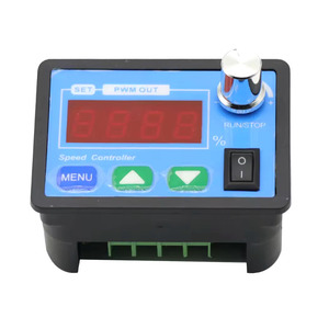 DC6-55V <strong>30A</strong> Brushed <strong>Motor</strong> <strong>Speed</strong> <strong>Controller</strong> <strong>PWM</strong> Adjustable <strong>Speed</strong> Regulator Pushbutton Knob Control With Power Switch - Product Image 3