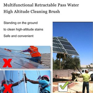 Nước phóng trong ống Devin Muối que butts cửa sổ kính thiên văn an ninh espagnolette sạch cực Carbon 40T làm sạch - Product Image 4