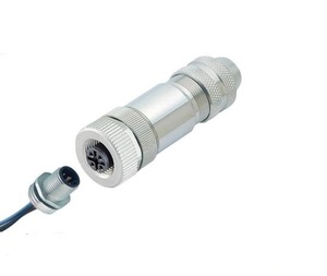 m12 5pin电缆防水发光二极管电缆M12 3p <span class=keywords><strong>4p</strong></span> 5p连接器