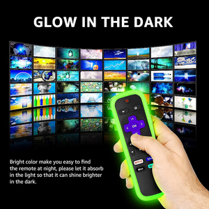 <strong>TCL</strong> for Roku Smart TV Streaming Stick <strong>Remote</strong> Silicone Case Universal Protective <strong>Controller</strong> Sleeve Fixed <strong>Code</strong> Battery Cover - Product Image 6