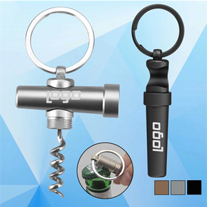 定制2合1多功能开瓶器，带钥匙圈 - Product Image 1
