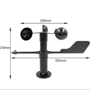 統合風速および方向センサー3カップ風速および方向センサー - Product Image 3