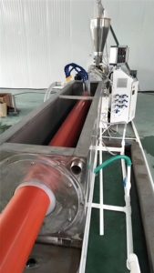 PP/HDPE/PVC/TPU/MPP/PPR塑料管道生产线/燃气管道给水管排水管生产机 - Product Image 4