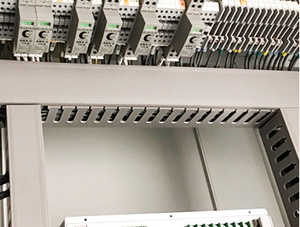 Solid PVC Cable Protector and <strong>Trunking</strong> Slotted <strong>round</strong> Cable Duct Easy Installation for Wiring Needs - Product Image 4