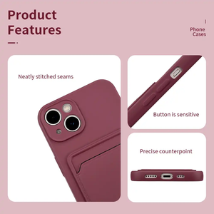 iPhone 11-16 Pro Max手机壳卡座带卡座的手机套 - Product Image 6