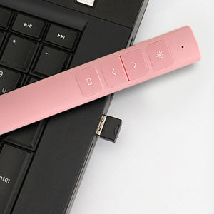 2,4 GHz Wireless Presenter Pen USB RF Fernbedienung Zeiger wiederauf ladbare rote Zeiger Stift für Power Point - Product Image 4