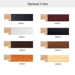 Natural Wood Moulding 20 <strong>X</strong> 20 mm Ornamental Mouldings Blue and Orange Picture Wood <strong>Frame</strong> Moulding