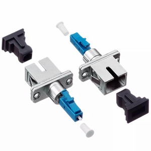 SC/ST/FC/LC UPC/APC光纤适配器单/多模母对公SM 9/125混合FTTH适配器 - Product Image 5