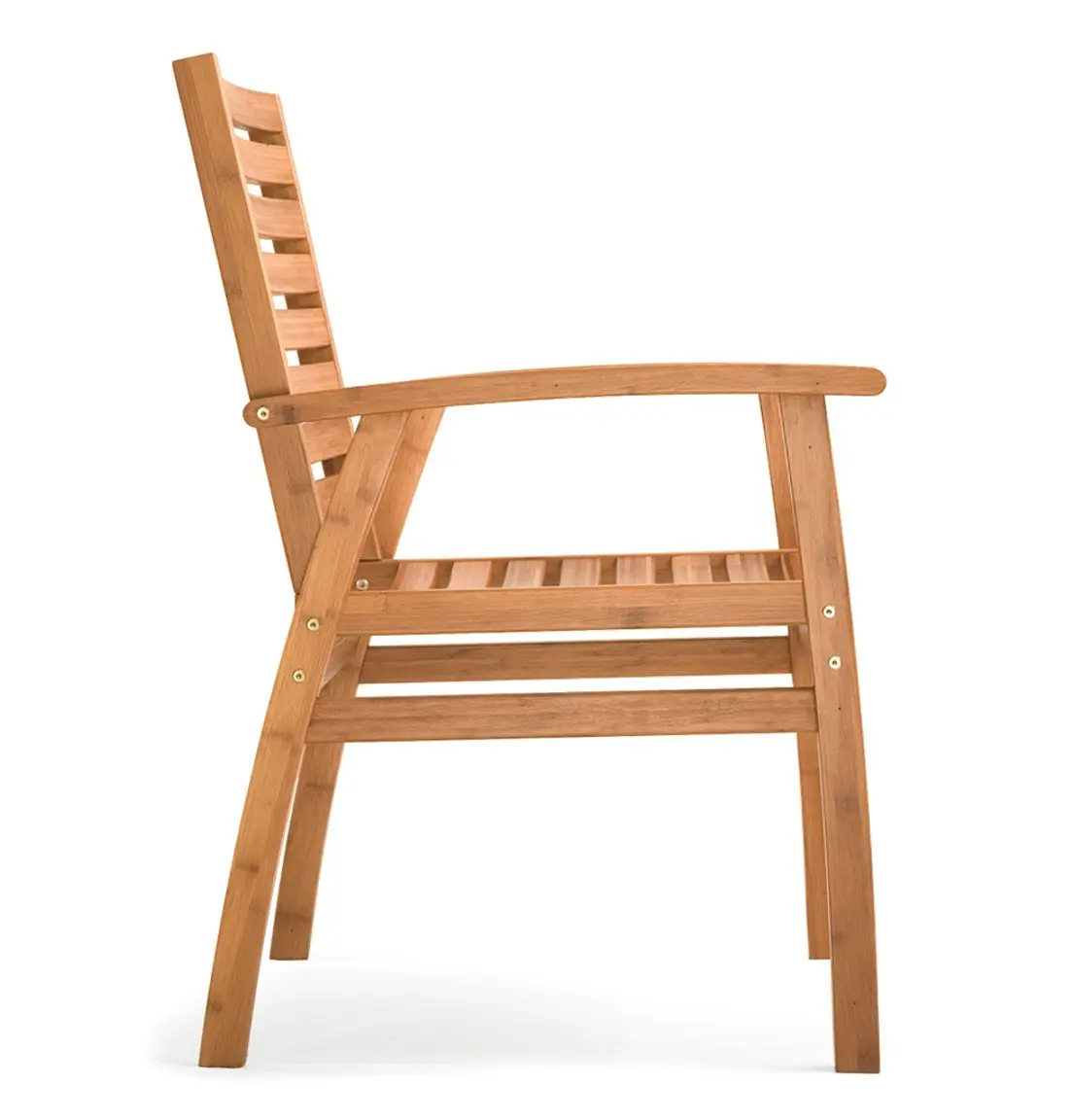 Praia modern design outdoor garden furniture sets eco-friendly bamboo dining chair
