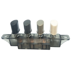 Guangei factory 1A 4 tasti 3 velocità inserimento cavi tipo di piano interruttore di controllo a chiave per ventilatore o frullatore - Product Image 2