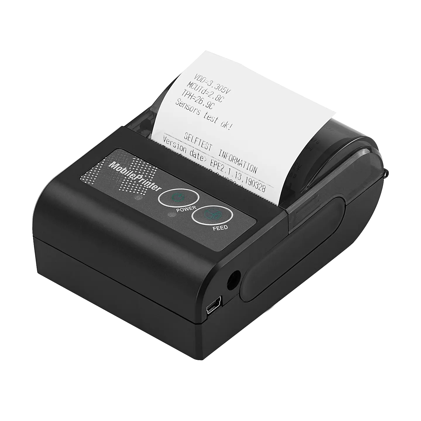58mm Mini Impressoras Térmicas Impressora Portátil Android IOS Windows Máquina Sem Fio USB Bluetooth Para Small Business Label Printer